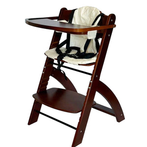Wooden Adjustable High Chair