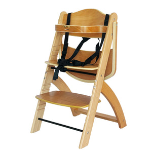 Wooden Adjustable High Chair